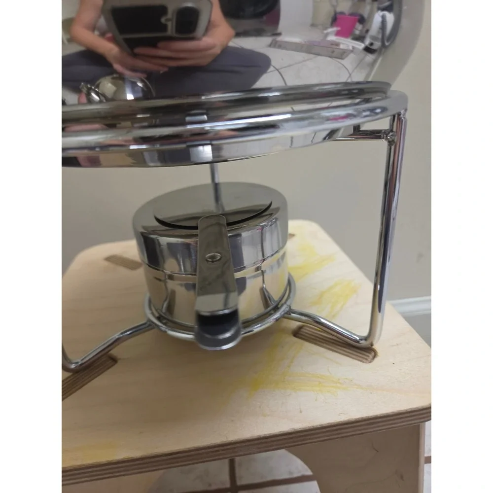 Denmark Tools For Cooks 3qt Stainless Steel Fondue and Soup Pot Combo Set